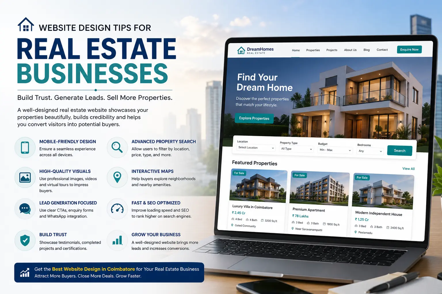 website-design-real-estate-in-coimbatore